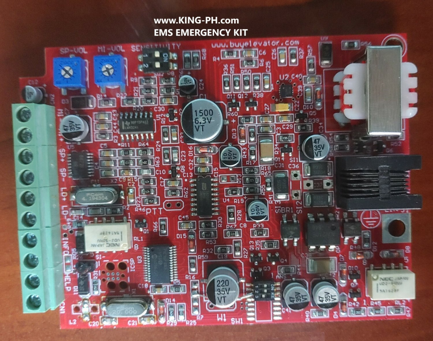E-1600-50A ,  KIT - ADA  phone Kit for security , schools, colleges , elevators