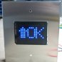 elevator Surface Mount Dot Matrix 1.2"  ,Position Indicator, Stainless Steel