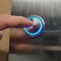 Otis Elevator TOUCH-LESS button QTY 1 , ( touch-less only ) color Blue