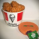 Squeaky Bathtub Toys Bucket Chicken Pie