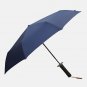 Compact Automatic Folding Umbrella Stylish Black/Blue, Pongee Fabric, Windproof