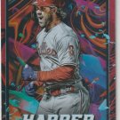 2022 Topps Fire - Bryce Harper #153 Flame - Philadelphia Phillies