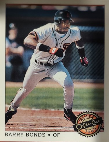 1993 O-Pee-Chee Premier #1 Barry Bonds