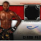 2011 Topps UFC Title Shot - Fighter Autograph Relics Claude Patrick #FAR-CP (AU,