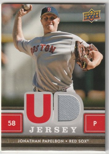 2008 Upper Deck First Edition Jerseys #FEPA Jonathan Papelbon Jsy