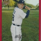 2007 Topps Chrome Red Refractor 307 Mike Rabelo (RC) /99 - Detroit Tigers