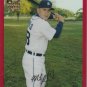 2007 Topps Chrome Red Refractor 307 Mike Rabelo (RC) /99 - Detroit Tigers