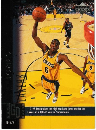 1997-98 Upper Deck - Eddie Jones #61