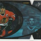 1997 - 1998 Upper Deck SPx Steel Chris Chelios Die Cut #9 Hockey Card