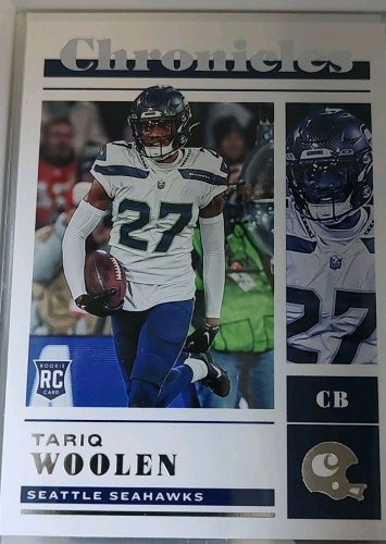 2022 Panini Chronicles - Tariq Woolen #46 (RC)