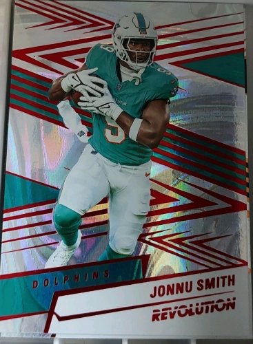 2025 Panini Revolution - Jonnu Smith #141 Red Swirl