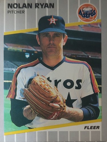 1989 Fleer #368 Nolan Ryan