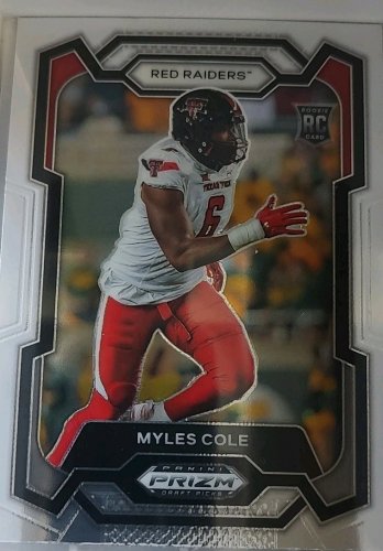 2024 Panini Prizm Draft Picks - Myles Cole #165 (RC)