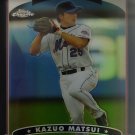 2006 Topps Chrome #119 Kazuo Matsui Black Refractors