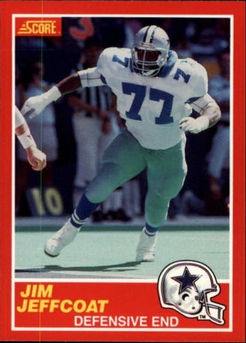 1989 Score - Jim Jeffcoat #143