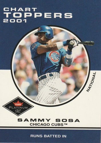 2001 Fleer Showcase 427 Sammy Sosa - Chicago Cubs