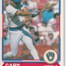 Gary Sheffield 1989 Score #25 Milwaukee Brewers Young Superstars 1