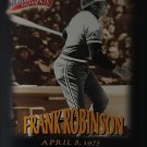 1997-98 Fleer Million Dollar Moments #11 Frank Robinson