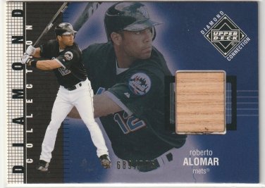 2002 Upper Deck Diamond Connection - Diamond Collection Bats Roberto Alomar #402