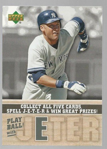2006 Upper Deck Derek Jeter Spell and Win #PBDJ2 Derek Jeter - Yankees