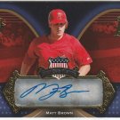2007 Ultimate Collection - America's Pastime Autographs Matthew Brown #AP-MB...