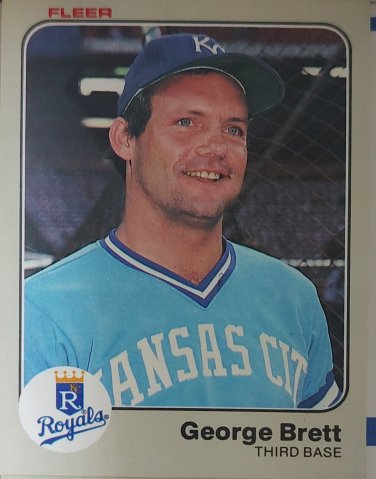 1983 Fleer #108 George Brett