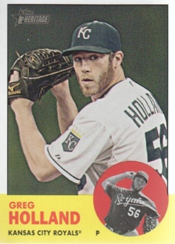2012 Topps Heritage - Greg Holland #82 (RC)