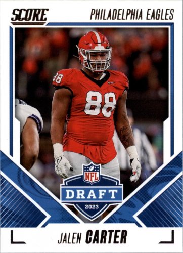 2023 Score - Nfl Draft Jalen Carter #11 (RC)