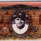 2001 Upper Deck Hall of Famers #C2 Babe Ruth The Class of '36 Yankees Card