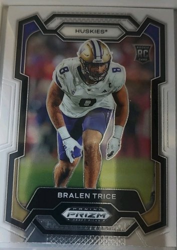 2024 Panini Prizm Draft Picks - Bralen Trice #123 (RC)