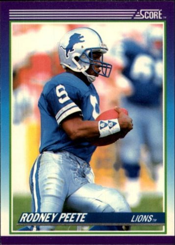 1990 Score - Rodney Peete #219