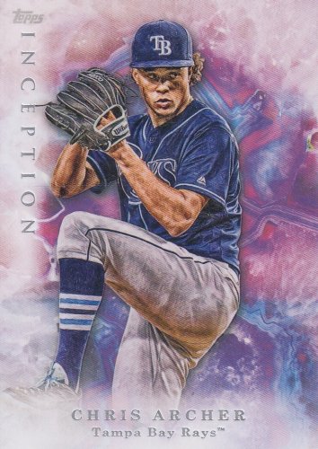 2017 Topps Inception - Chris Archer #44 - Tampa Bay Rays