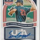 2024 Panini Stars and Stripes 16u/17u National Team Signatures Sam Cozart