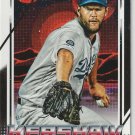 2020 Topps Fire - Clayton Kershaw #27 - Los Angeles Dodgers