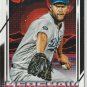 2020 Topps Fire - Clayton Kershaw #27 - Los Angeles Dodgers