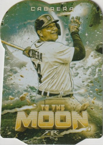 2022 Topps Fire - To the Moon Miguel Cabrera #TTM-25 Gold Minted