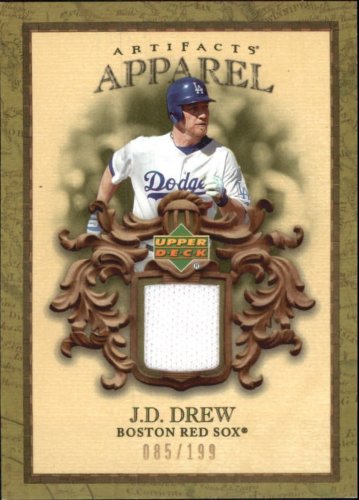 2007 Upper Deck Artifacts - Mlb Apparel J.D. Drew #MLB-JD Retail (MEM)