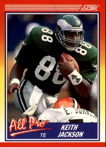 1990 Score - All Pro Keith Jackson #588