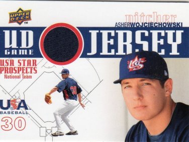 2009 Upper Deck Signature Stars - USA Star Prospects Asher Wojciechowski #GJU-40