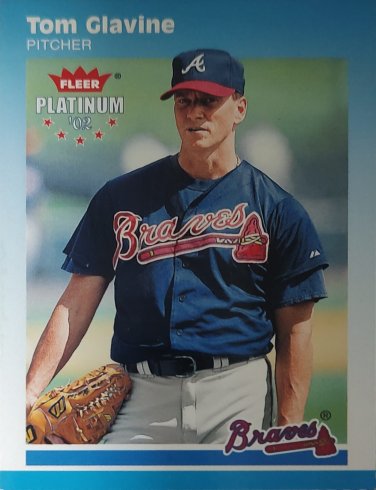 2002 Fleer Platinum #205 Tom Glavine
