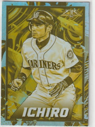 2022 Topps Fire - Ichiro Suzuki #155 Gold Minted
