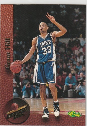 1995 Superior Pix #3 Grant Hill Duke/ Detroit Pistons