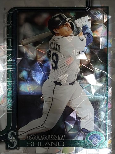 2025 Topps Update #US281 Donovan Solano Diamante Foil