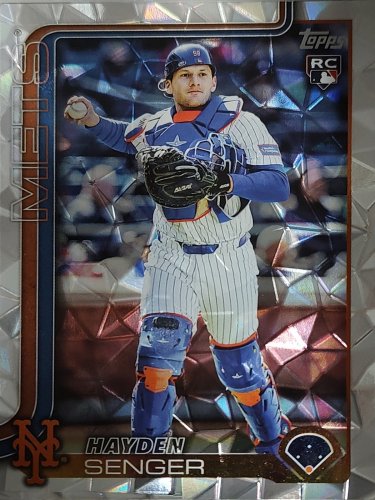 2025 Topps Update #US126 Hayden Senger Diamante Foil