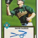 2011 Topps Lineage 1952 Autographs #52ADD David DeJesus