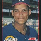 1991 Score - David Justice #880 - Atlanta Braves
