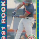 1991 Score Rookies - Mo Vaughn #6 - Boston Red Sox