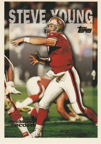Steve Young, 1995 Topps, #423, San Francisco 49ers,