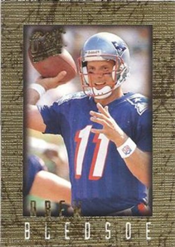 1996 Ultra Sensations #62 Drew Bledsoe Marble Gold