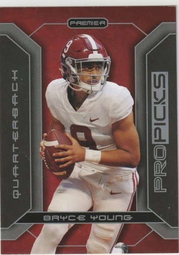 2022 Pro Picks Premier Bryce Young #PP9 University of Alabama ROOKIE Card!